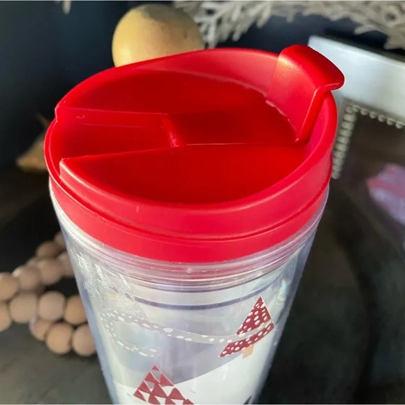 NEW Starbucks Acrylic Winter Fox 12oz Acrylic Tumbler 2016 - Picture 7 of 7